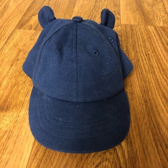 Carter’s 3-9 Month Navy Blue Hat With Ears - Picture 1 of 3